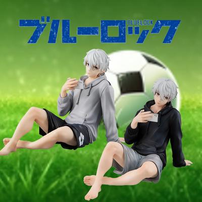 Nagi Seishiro Figur Niedlich Anime Blue Lock PVC Miniaturen Ornamente Japanisches Manga Modell Puppe Spielzeug Garage Kits GK Figur