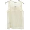 LAUREN RALPH LAUREN No sleeve Cut S off white mesh Women Used