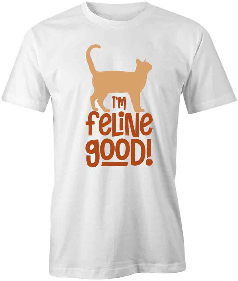 FELINE GOOD TShirt Tee Short-Sleeved Cotton CAT CLOTHING S1WSA95 M