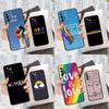 LOVE IS LOVE LGBT GAY PRIDE Cover For Samsung Galaxy A55 A35 A25 A15 A52 A32 A12 A14 A34 A54 A51 A71 A13 A33 A53 Case