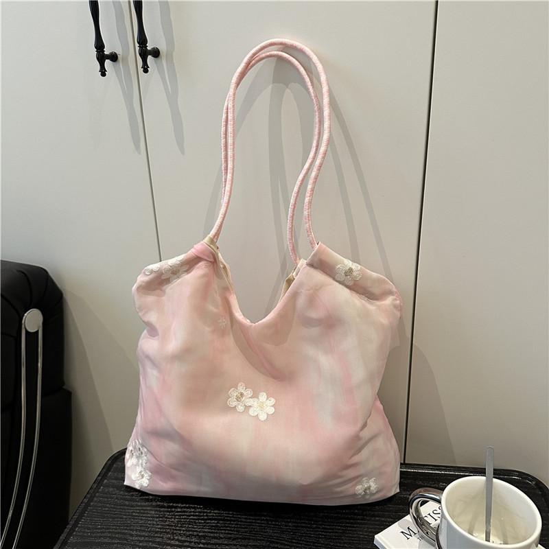 New Bag Sen Mengchao Shoulder Handbag Literary Small Fresh Women's Bag Large Capacity Tote Bag