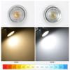 5W LED Bulb, 400lm, Equivalent to 50W Halogen Bulb, GU10 Base, Non-Dimmable, 90-Degree Wide-Angle LED Spotlight, Daylight White 6000K, 95Ra Color