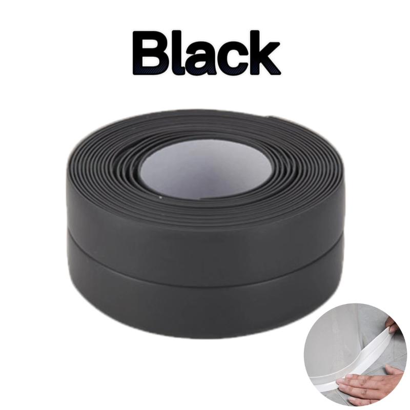3.2M Self Adhesive PVC Sealing Strip Tape for Bath Toilet Kitchen Caulk Tape Waterproof Wall Sticker White Mold Proof Tapes
