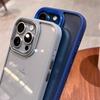 iPhone 16 15 14 Plus 13 12 Mini 11 Pro Max X XR XS İçin Lüks Darbeye Dayanıklı Şeffaf Kılıf Yumuşak Tamponlu Sert Akrilik Hibrit Kalkan Kapağı