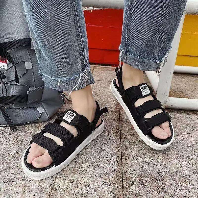 Fashion Summer Men's Sandals 2025 New Sandals Slippers Non-slip Waterproof Wading Shoes Beach Flip-flops Soft-soled Slippers Men's Shoes