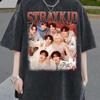 Vintage Stray Kids Kpop Shirt Graphic Style Unisex Tee Shirts For Women