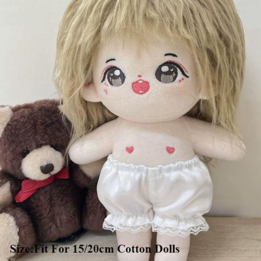 DIY Accessories Shiny Shorts Clothes Casual Wears Lace Leggings Pants  15/20cm Cotton Doll