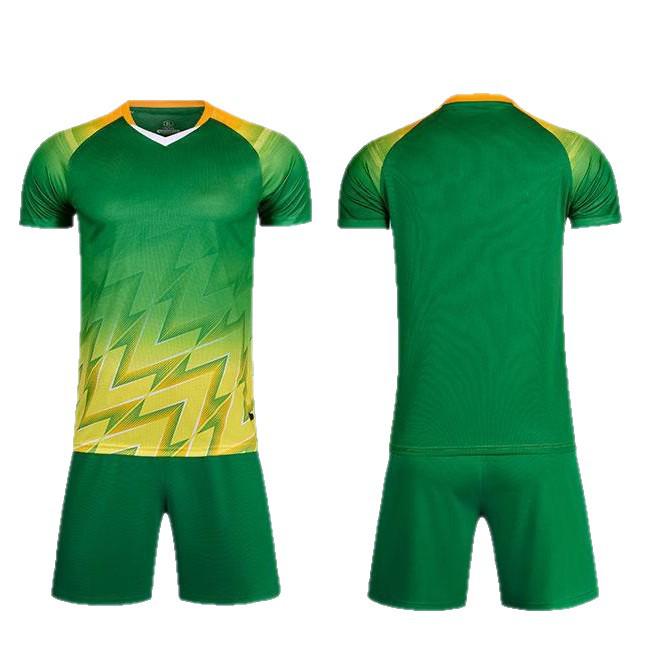 Men's Quick-Dry Football Jersey Set with Number Print for Adults and Kids