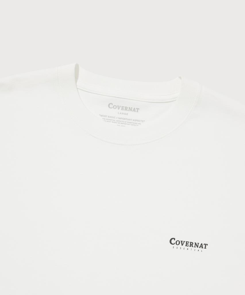 COVERNAT [2Pack] Cool Cotton T-Shirt White+White