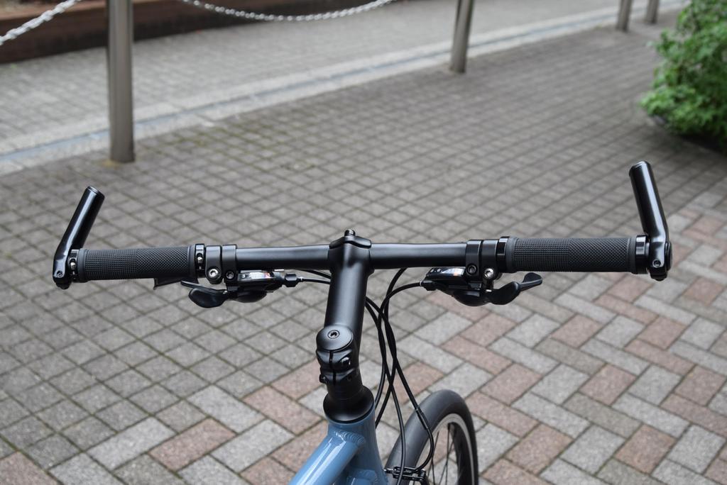 BBB Bicycle Handlebar End Fixed Type Light Straight Black 474167 Lock-On BBE-17