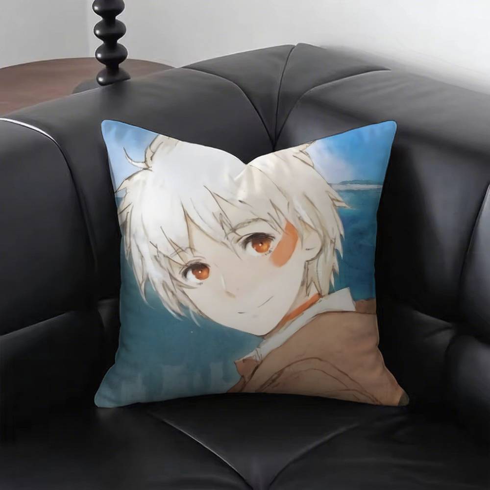 1pc Anime NO.6 Pillow Case Fashion Square Pillowcase Bedroom Sofa Room Ins Decoration Leisure