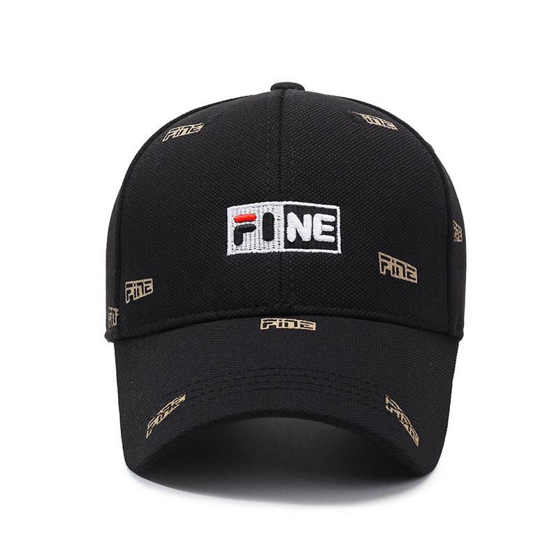Fashion Trend Four Seasons Baseball Cap Hard Top Embroidered Printed Hat Outdoor Men'S And Women'S Shade Cap