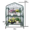 Greenhouse Cover Transparent Frost Proof Heat Insulating PVC Plant Gardening Greenhouse Cover