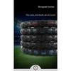 The car steering wheel cover features a strong grip and 3D honeycomb anti-slip design, suitable for 14.5 to 15 inches