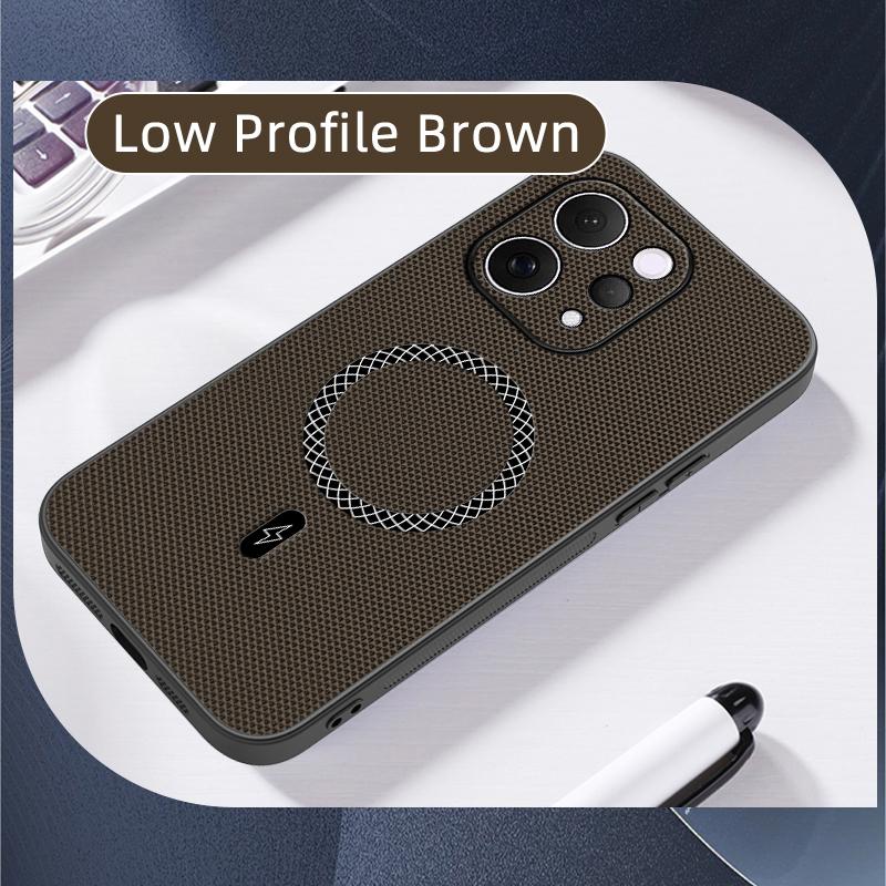 Magnetic Leather Case for iPhone 17 16 15 14 13 Pro Max Air 16e Cover Soft Shockproof Full Camera Protector Mag-safe Shell Funda