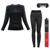 Quick-Dry Ski Base Layer Set: Warm, Sweat-Wicking Compression Wear for Men & Women