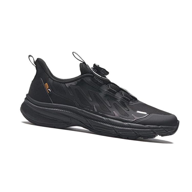 Anta Comfortable Breathable Low-Top Kids Running Shoes Kids Sneakers Black 332345518S-2