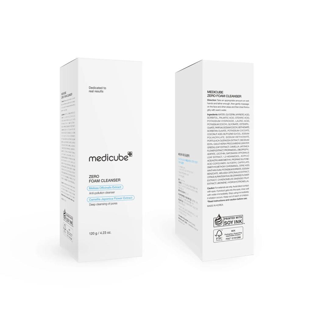 [medicube] Zero Foam Cleanser for Sensitive Skin - Sebum Control, Moisture Balance, and Pore Minimization