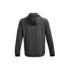 Under Armour Rush Color Block Training Zip Jacket Men Jackets Black 1366186-001
