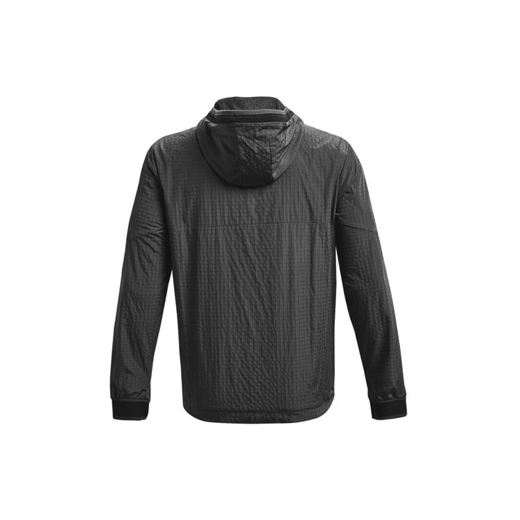 Under Armour Rush Color Block Training Zip Jacket Men Jackets Black 1366186-001