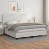 Bed Frame with Mattress - Maison Exclusive - Durable Faux Leather - 200x200cm - Adjustable Headboard