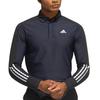 adidas Polo Shirts Men's Black Polo Collar Moderate Straight Fit GT3424