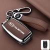 Metal Leather Car Key Case Shell Fob For RIO 3 K2 K3 K4 K5 Sportege Picanto Optima Soul Ceed Sorento Forte Stinger Cerato