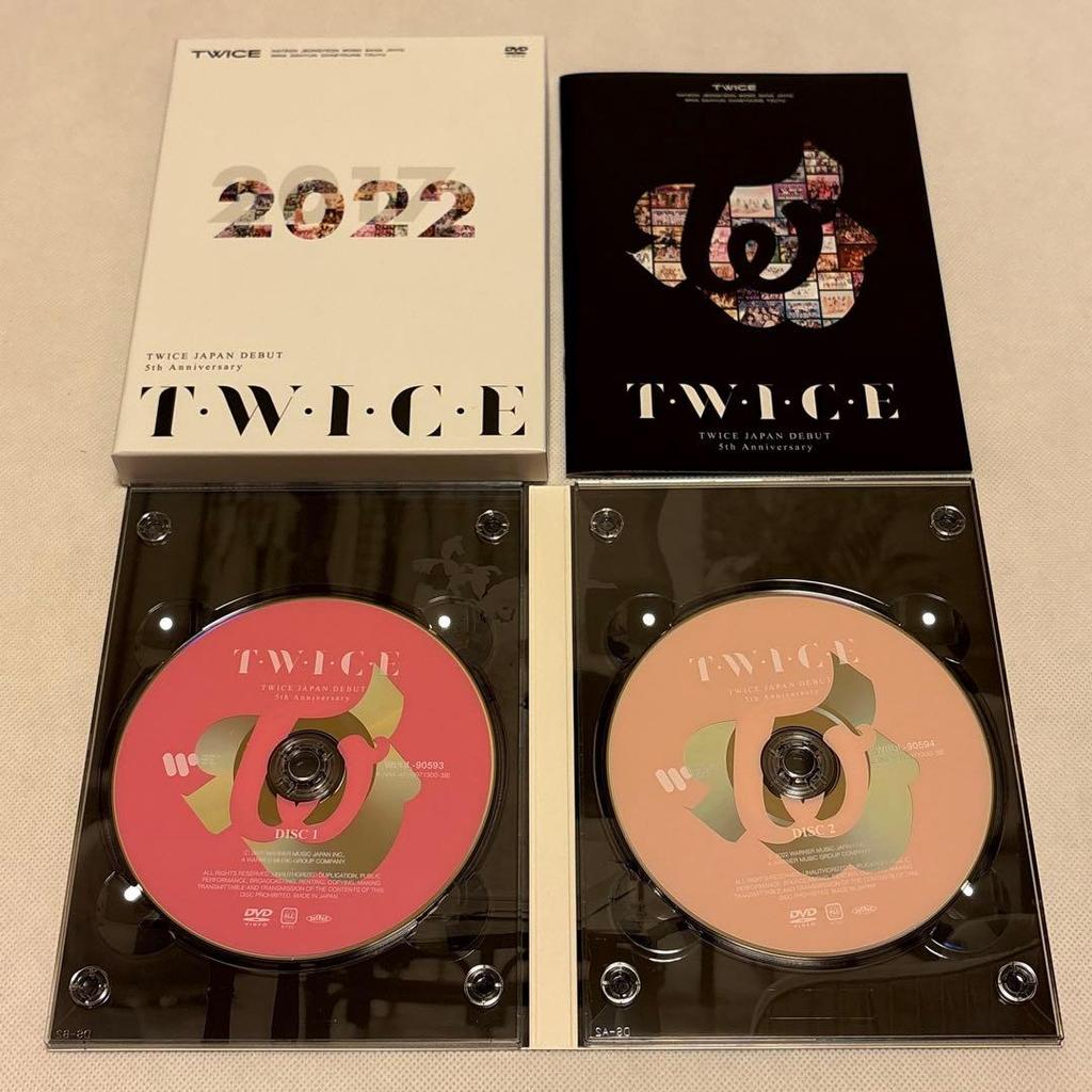 [USED] TWICE JAPAN DEBUT 5th Anniversary Limited Edition