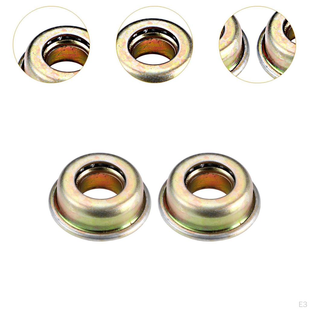 2x Wheelchair Front Fork Bearings Wear Resistant Universal Easy To Install