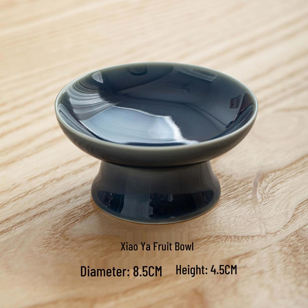 Chinese Zen High-Footed Dessert & Snack Plate
