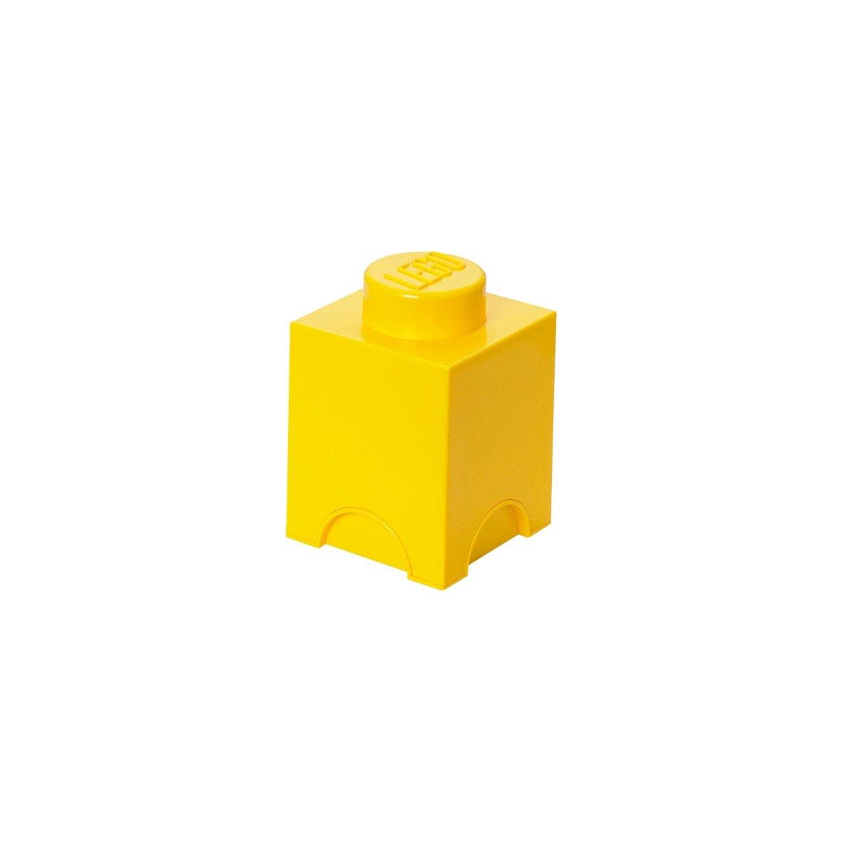 

LEGO Storage Box Brick 1 Bright Yellow 40011732