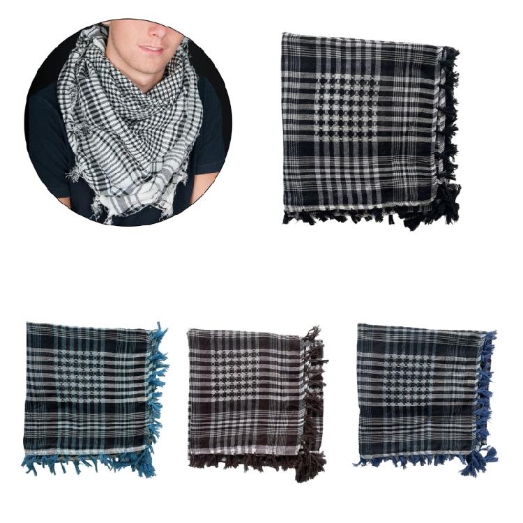 Écharpe Châle Élégante avec Franges Foulard Carré Foulard de Tête Idéal pour l'Extérieur