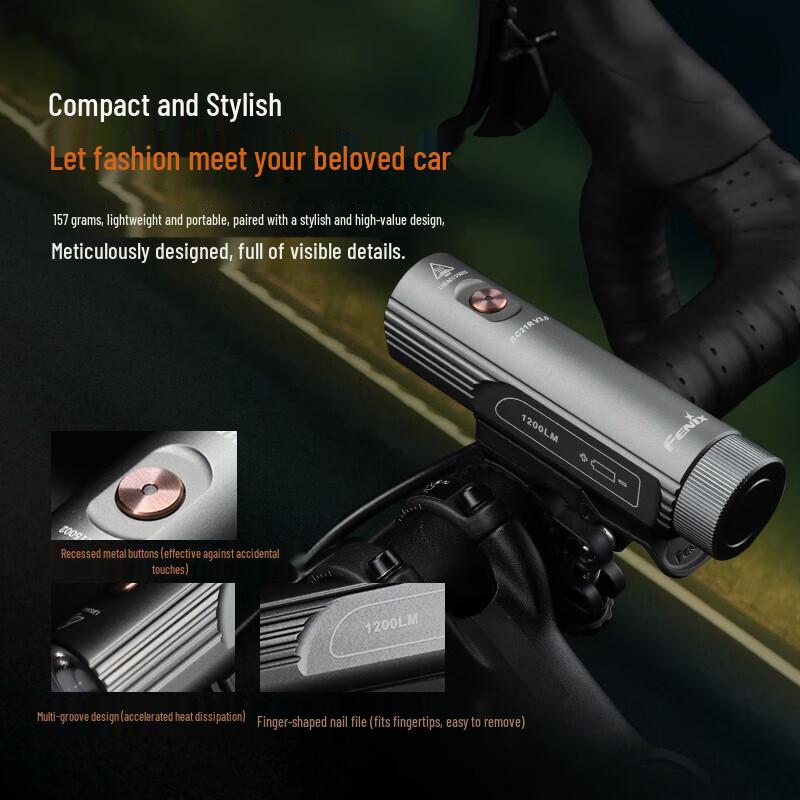 Fenix BC21R V3.0 Rechargeable Bicycle Light