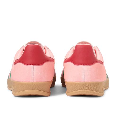 Adidas WMNS Gazelle Pink Velvet Green JI2713 Women's Size