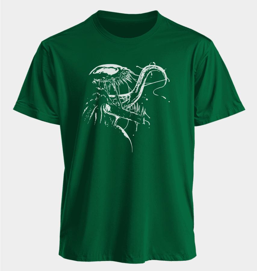 Men's Venom Summer American Style Spring and Autumn New Casual Retro Printed Sportswear and Fitness Short-sleeved Shirt