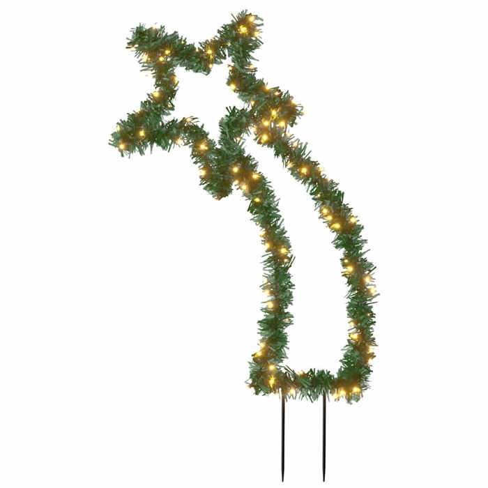 VidaXL Christmas Meteor Light Decoration with Stakes 115 LEDs 89 Cm 357730