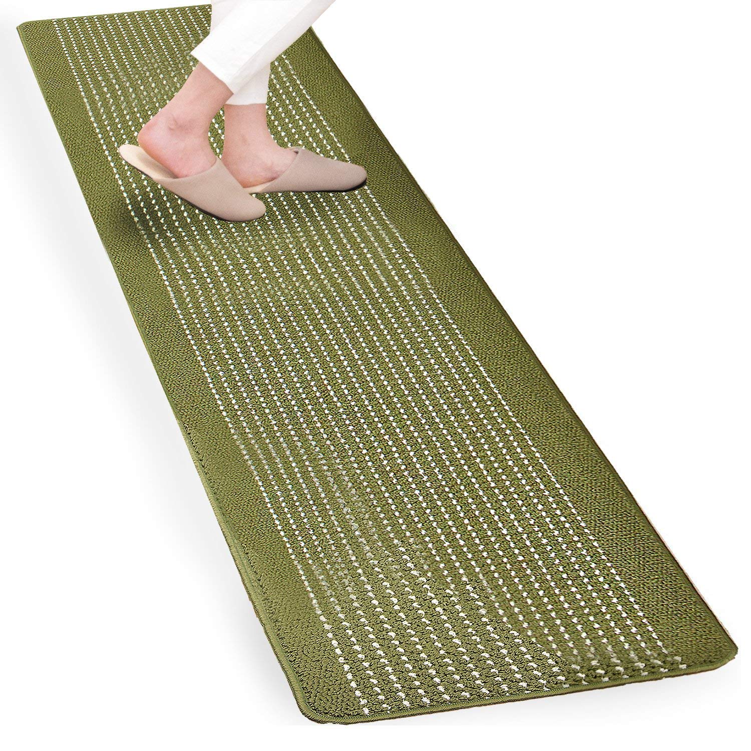 

Oka Yutosei Kitchen Green Easy-to-Wash Mat, 60x240mm, зелёный