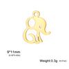 5pcs/Lot Stainless Steel Cute Animal Charms For Jewelry Making Cat Squirrel Bee Owl Elephant Koala Pendant DIY Accessories