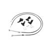 For Land Rover Defender 90 110 130 2004-18 Car Through Jungle Protect Hood Latch Catch Lock Obstacle Eliminate Rope Accessories