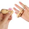 Relieve Stress And Release Pea Creative Simulation Peanut Stress Relief Pea Pod Keychain Toy