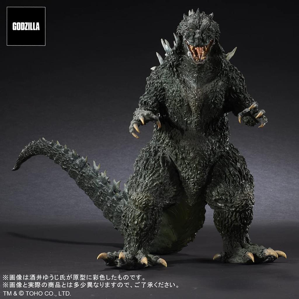 X-Plus Real Master Collection Godzilla 2000 Millennium Model Replica Soft Vinyl Version Total Length Approx. 620mm Made of PVC Pre-painted Complete