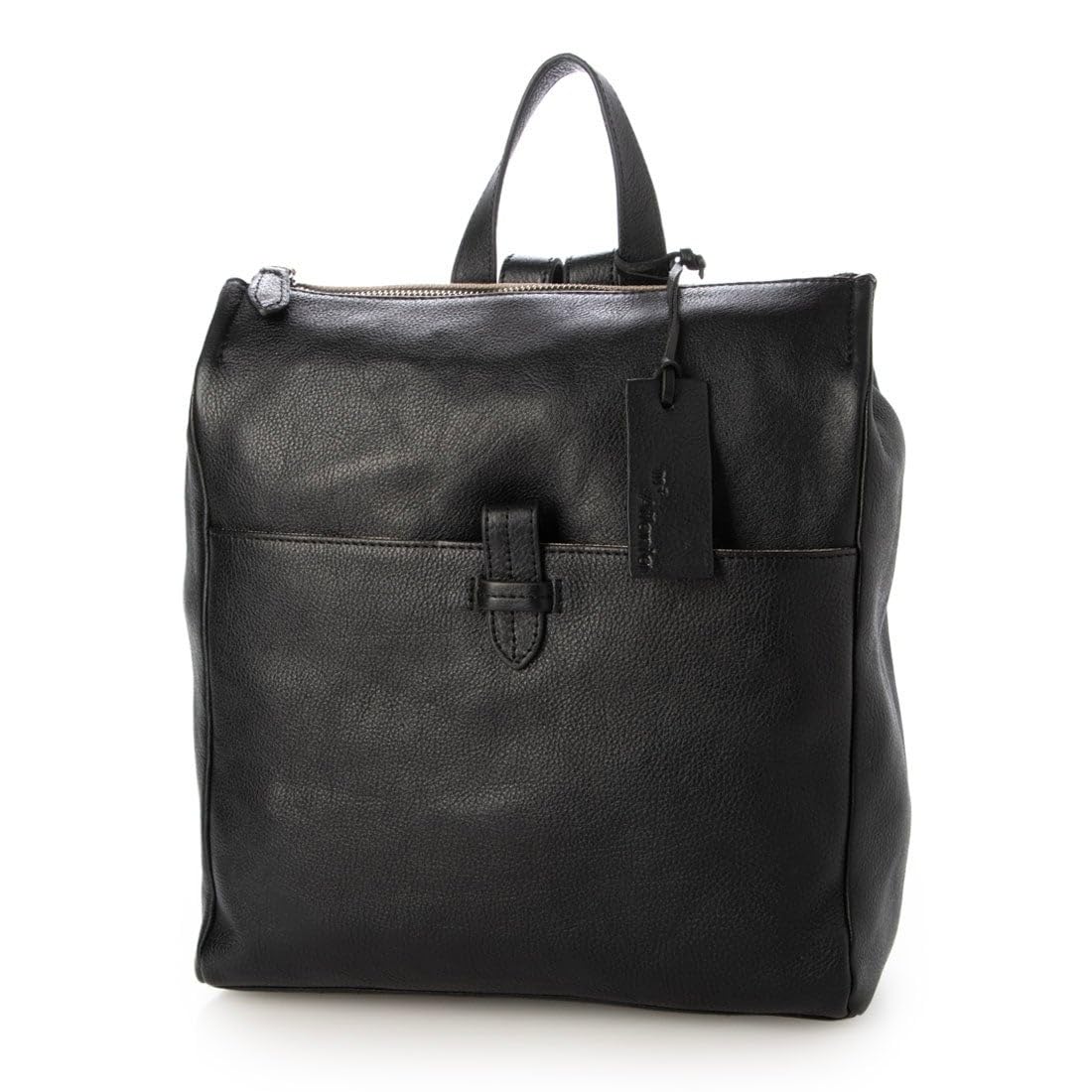 

Cowhide Square Backpack