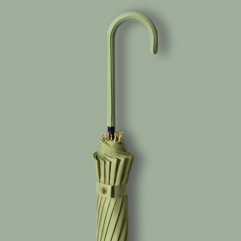 16 Bone Long Shank Straight Rod Umbrella Double Large Large Children's Umbrella Set Business