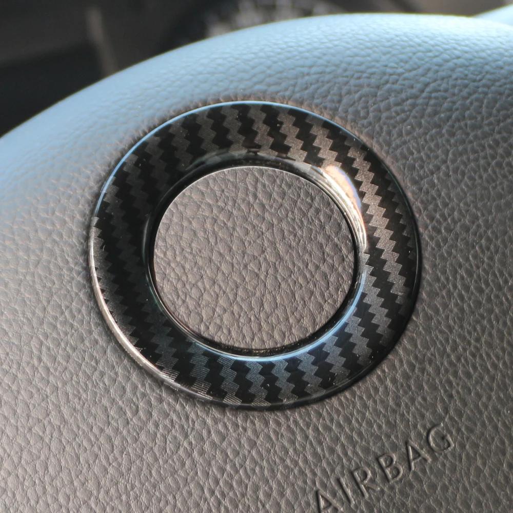 Car Steering Wheel Center Sticker Circle for Volkswagen VW Polo Passat B6 B7 Golf 6 7 MK6 MK7 Jetta MK5 for Skoda Octavia Fabia