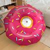 1PC Donut Sprinkles Automatic Open/Close Umbrella with Windproof, 8-Rib Sturdy Canopy, Durable Ribs, Fashionable Design1297A