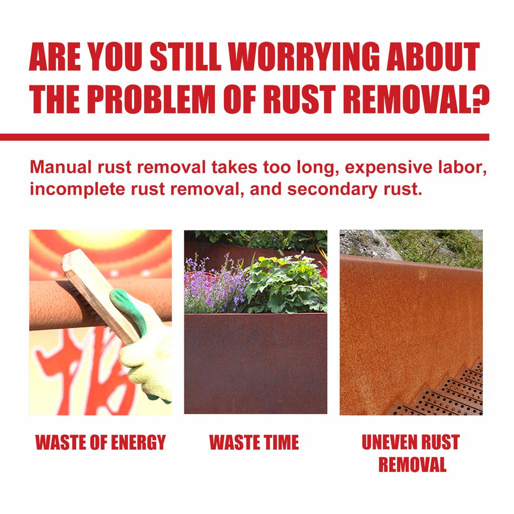 Rust Converter And Remover Gel With Stops Stops Rust On Car Body Metal Tools Converts To Protective Coating Prevents Corrosion