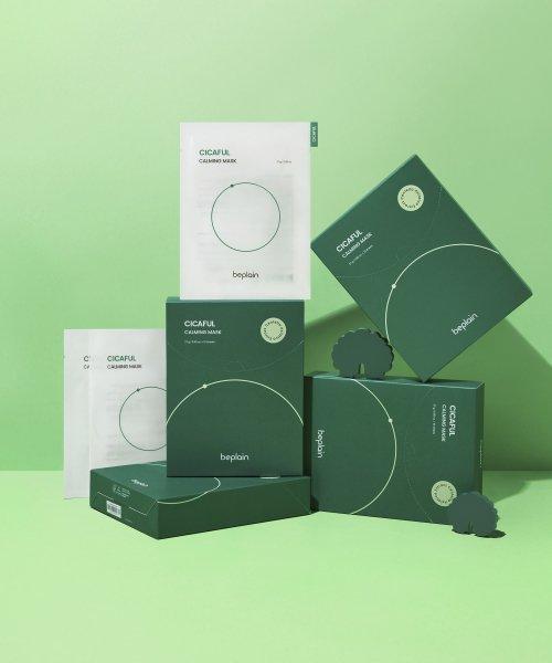 BEPLAIN Cicaful Calming Mask (10 Sheets/Soothing & Moisturizing)