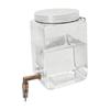 Small Animal Water Dispenser Plastic Drinking Bottle With Metal Pin Spout For Rabbit Bird Cage Hanging Water Feeder