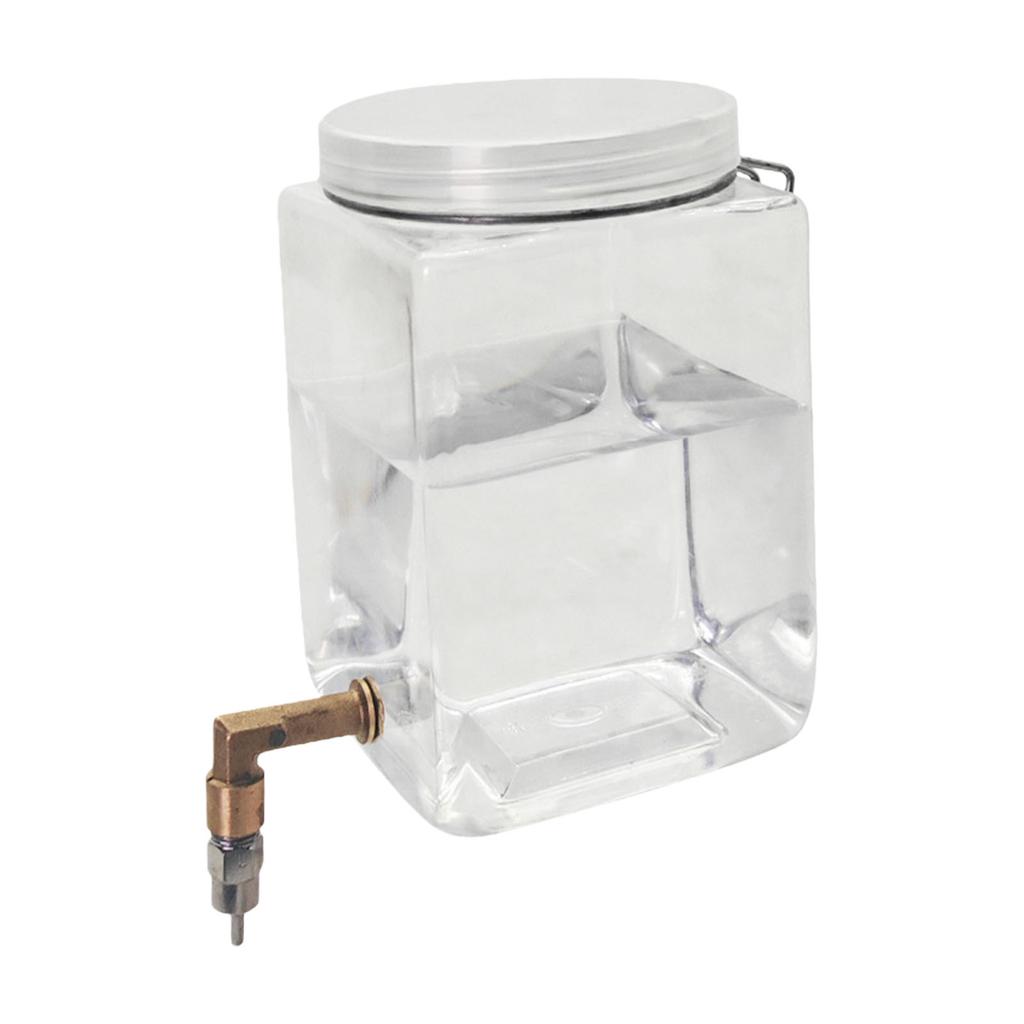 Small Animal Water Dispenser Plastic Drinking Bottle With Metal Pin Spout For Rabbit Bird Cage Hanging Water Feeder