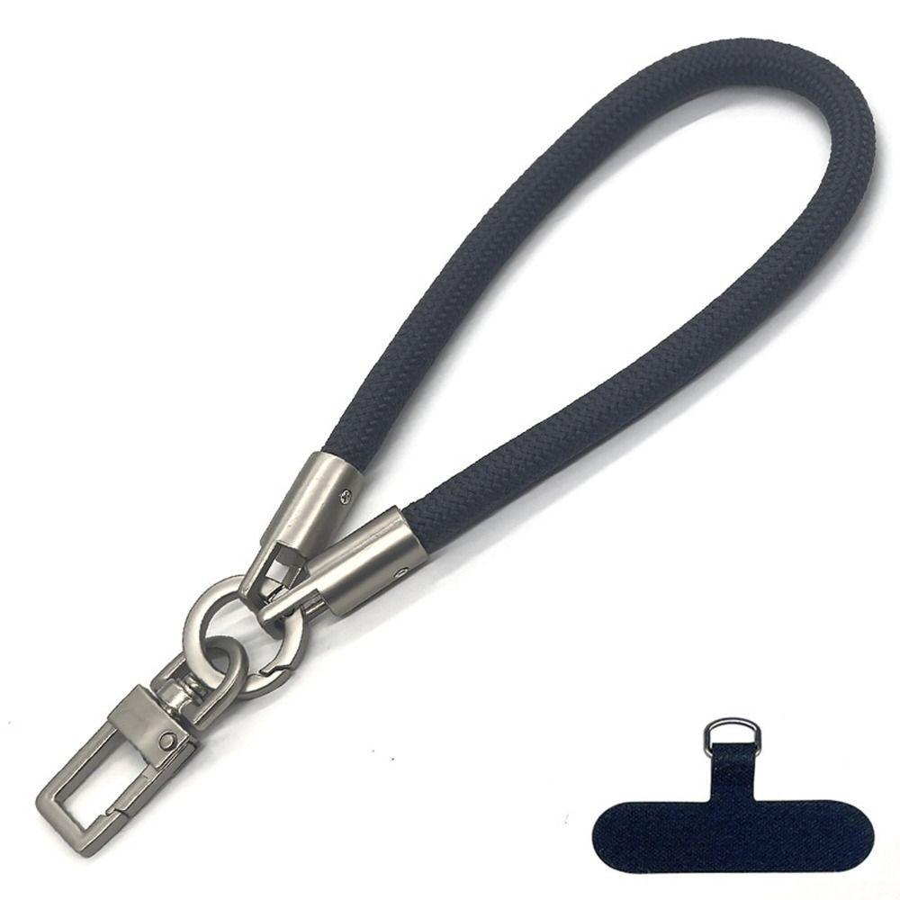 Metal Hook Wrist Strap 360 Degree Rotation Phone Lanyard New Short Hand Strap  for Phone Case